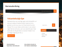 Tablet Screenshot of barracuda-diving.nl